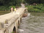 Hochwassergef&auml;hrdet - Br&uuml;cke von Montclus