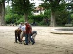 Beim Boule in Goudargues